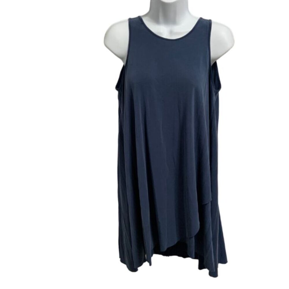 She + Sky Blue Lightweight Dress with Back Cutout size Small
